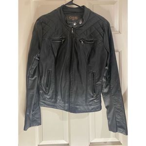 CI SONO WOMEN'S VEGAN LEATHER JACKET